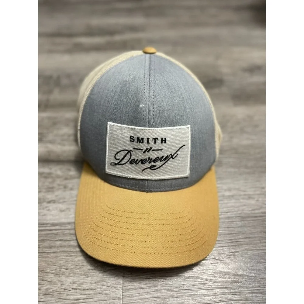 Smith Devereux Mens Trucker Hat Mesh Back Baseball Cap Adjustable Snapback
